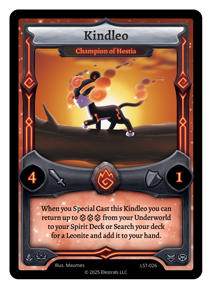 Kindleo - Champion of Hestia - LST-026
